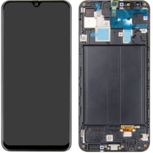 Display Pantalla Samsung A30 Dual Sim Con Marco Negro
