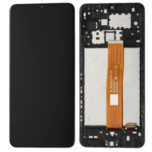 Display Pantalla Samsung A12 Con Marco Negro