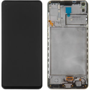 Display Pantalla Samsung A71 Negro con Marco