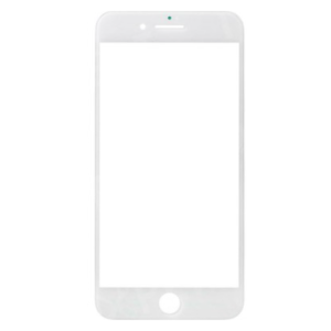 Visor Iphone 8 Blanco Con Marco - Oca